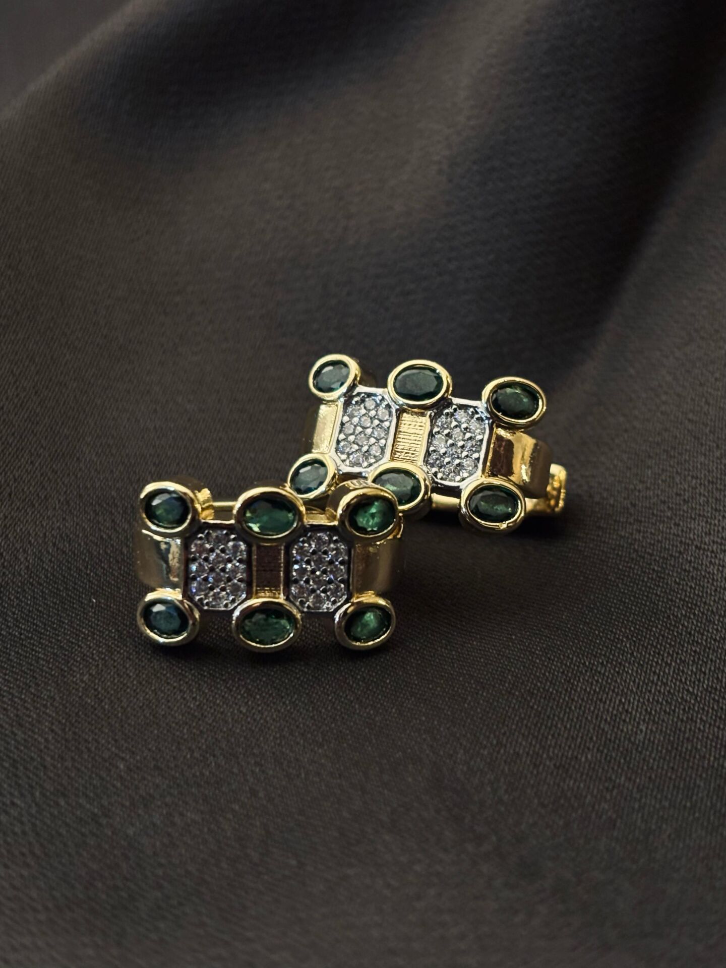 Green Eternal Trio Küpe