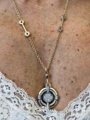 Elegant Sapphire Kolye