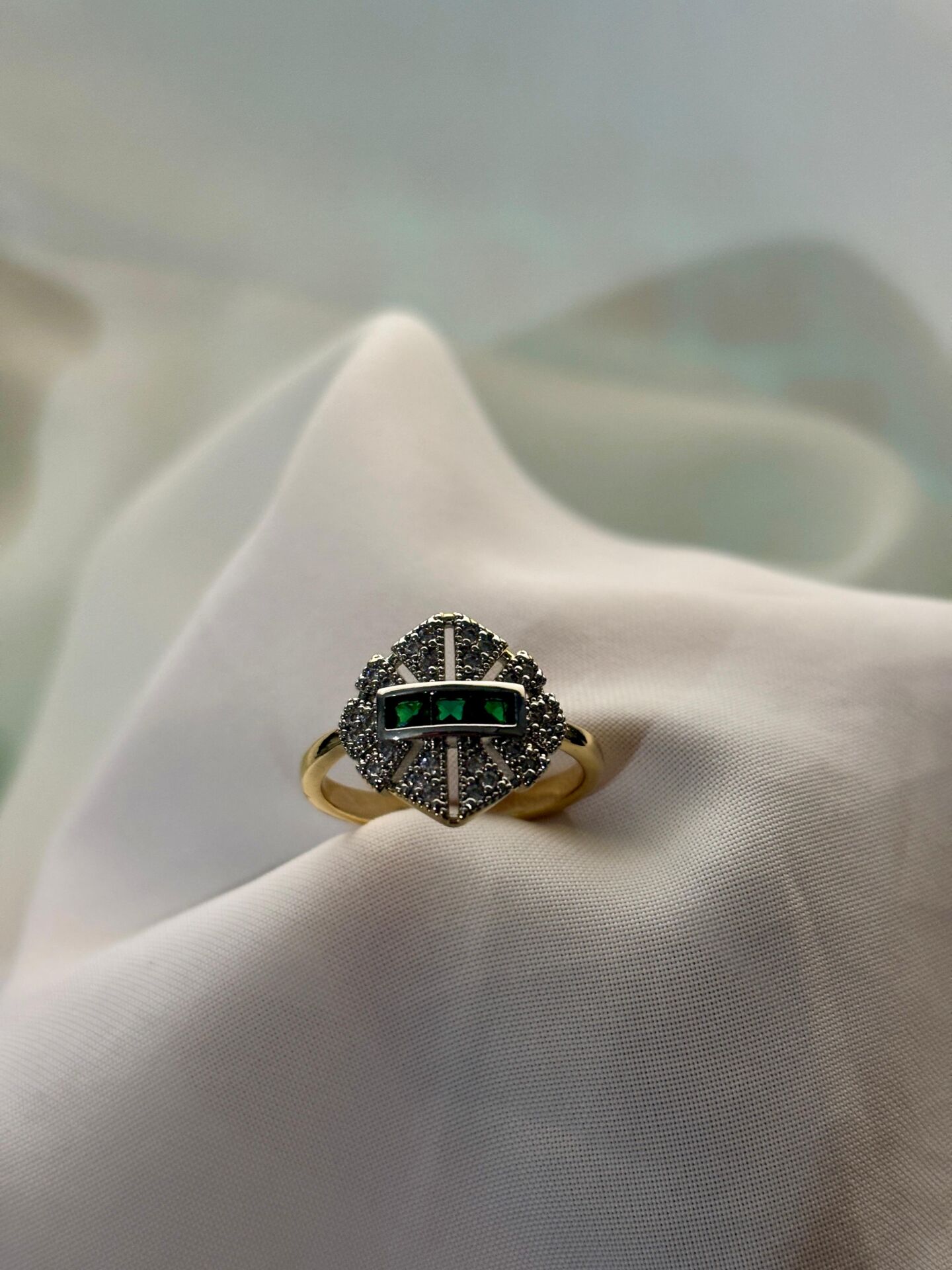 Anello d’Amore Yüzük (yeşil)