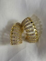 Gold Cascade Küpe