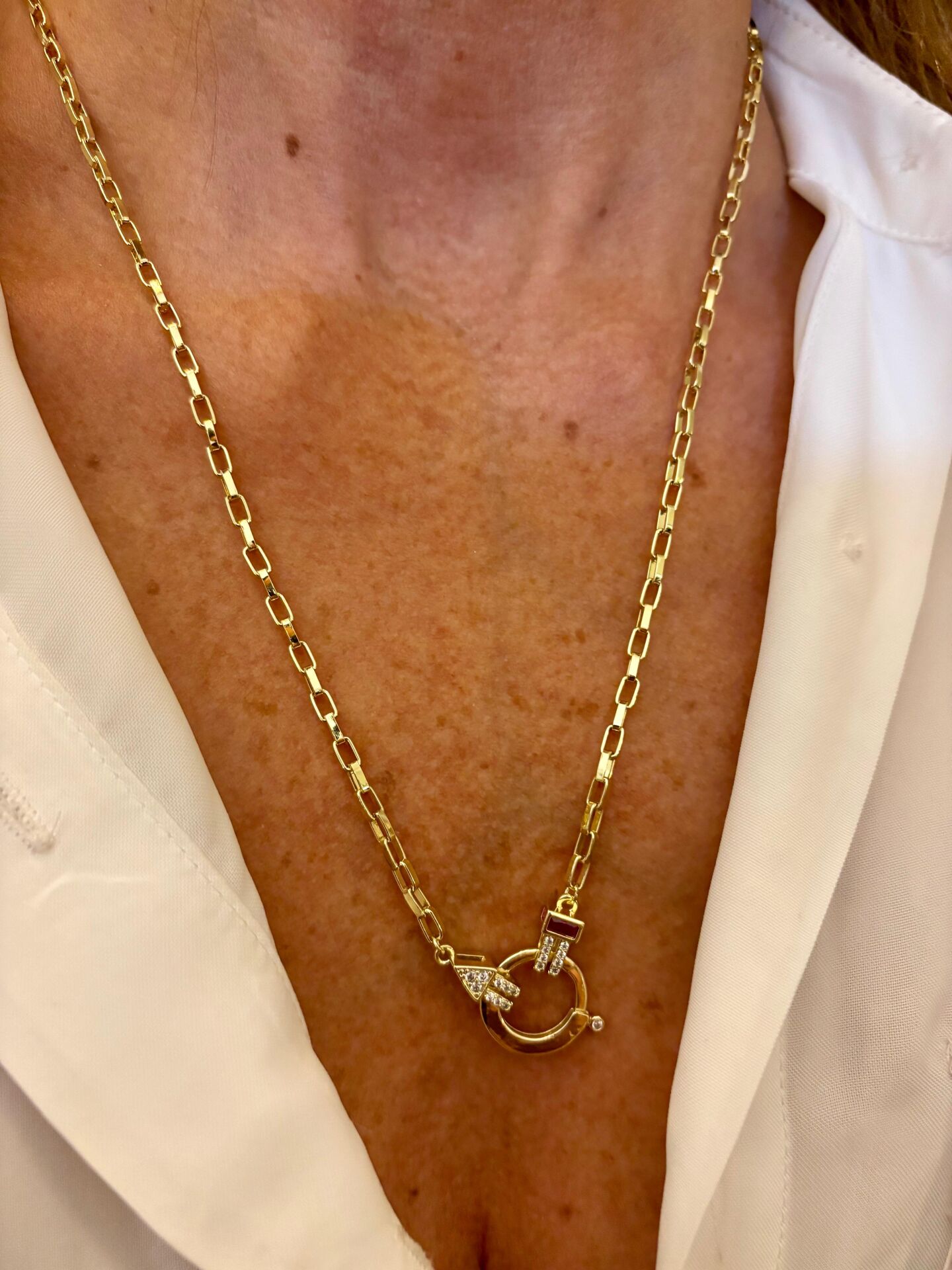 Circle Kolye (Kırmızı)