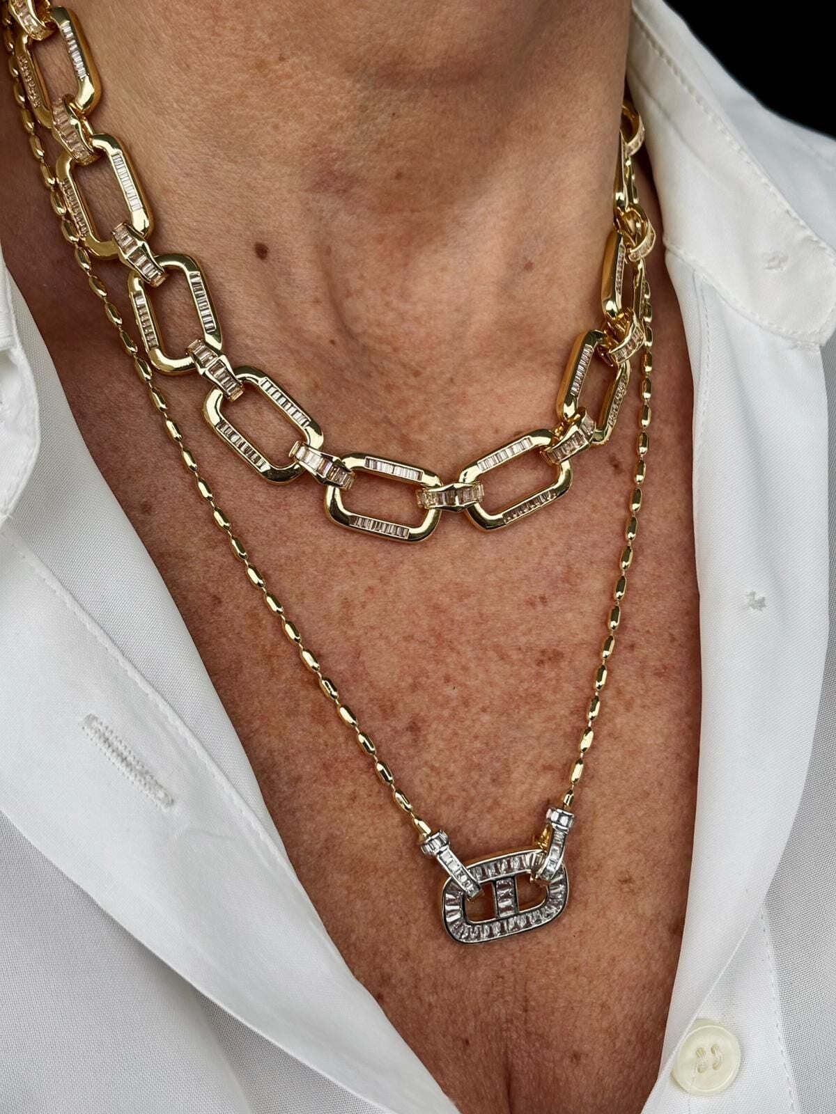 Éclat Doré Kolye Seti